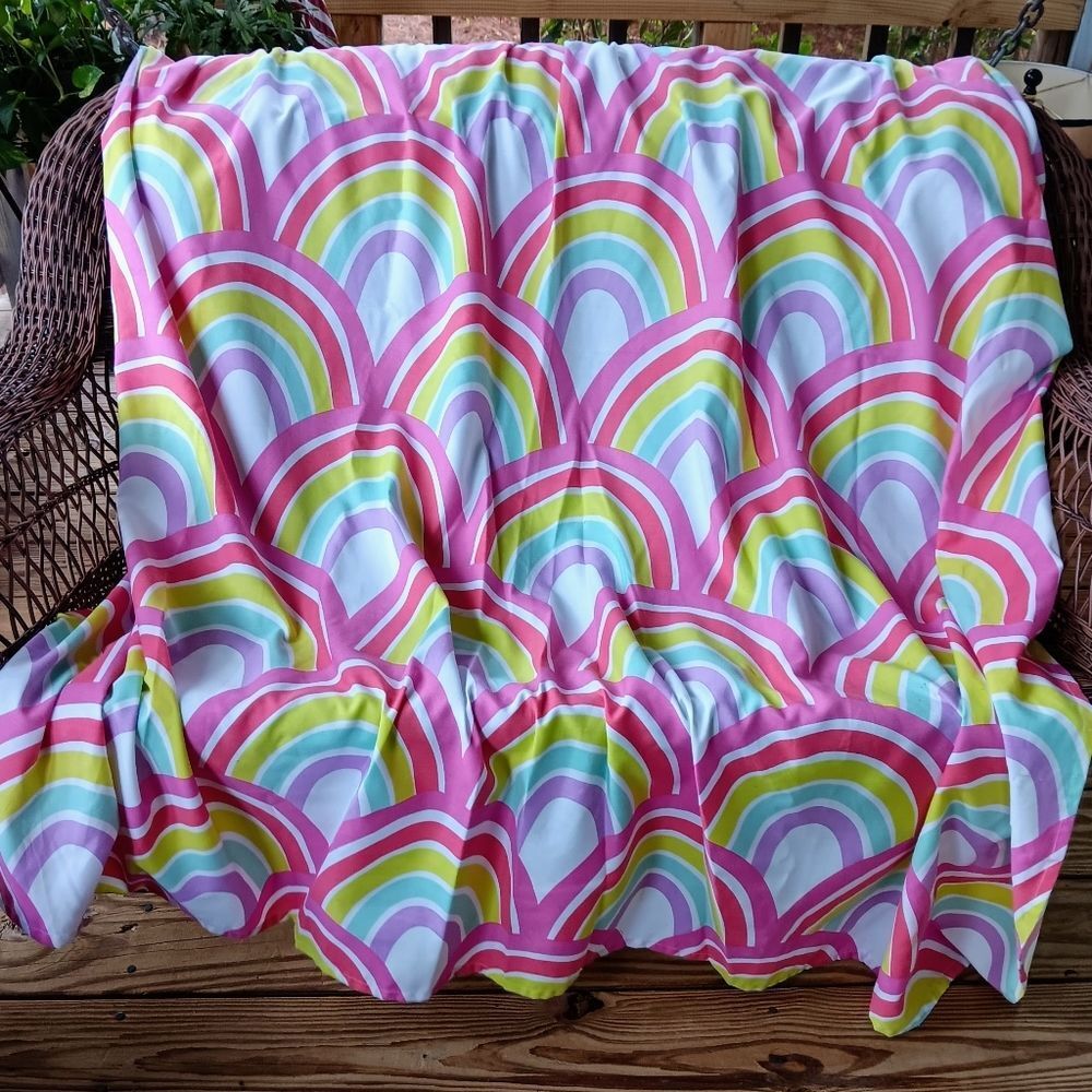 Multi colored Shower Curtain